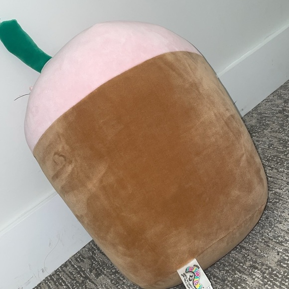 Squishmallow Bernice Boba Tea 16 inch - Picture 3 of 4